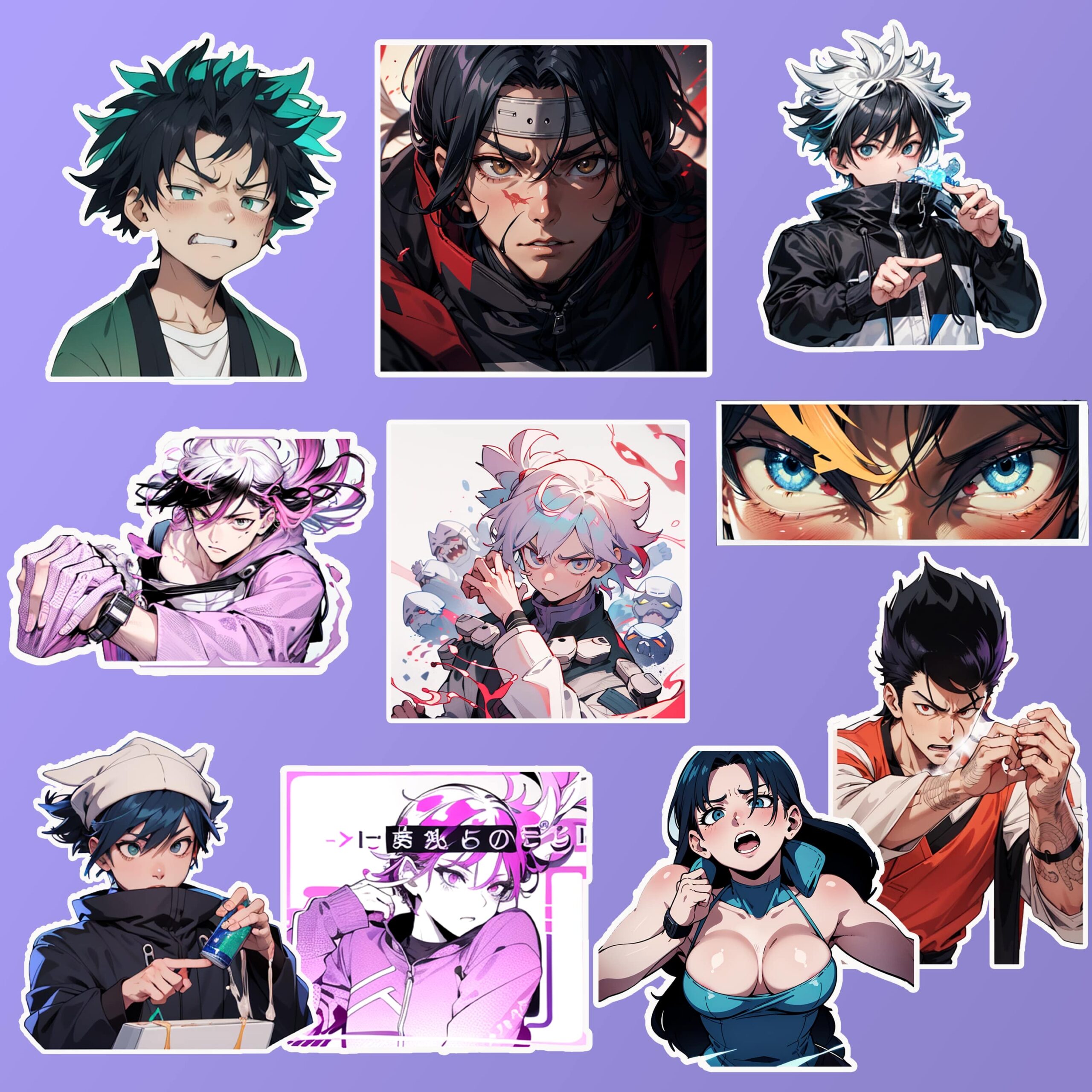 Aesthetic mini sticker sheet