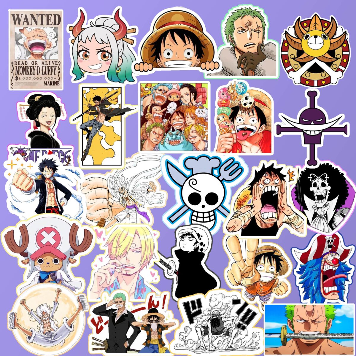 One piece sticker pack ( 24pcs) - Image 1