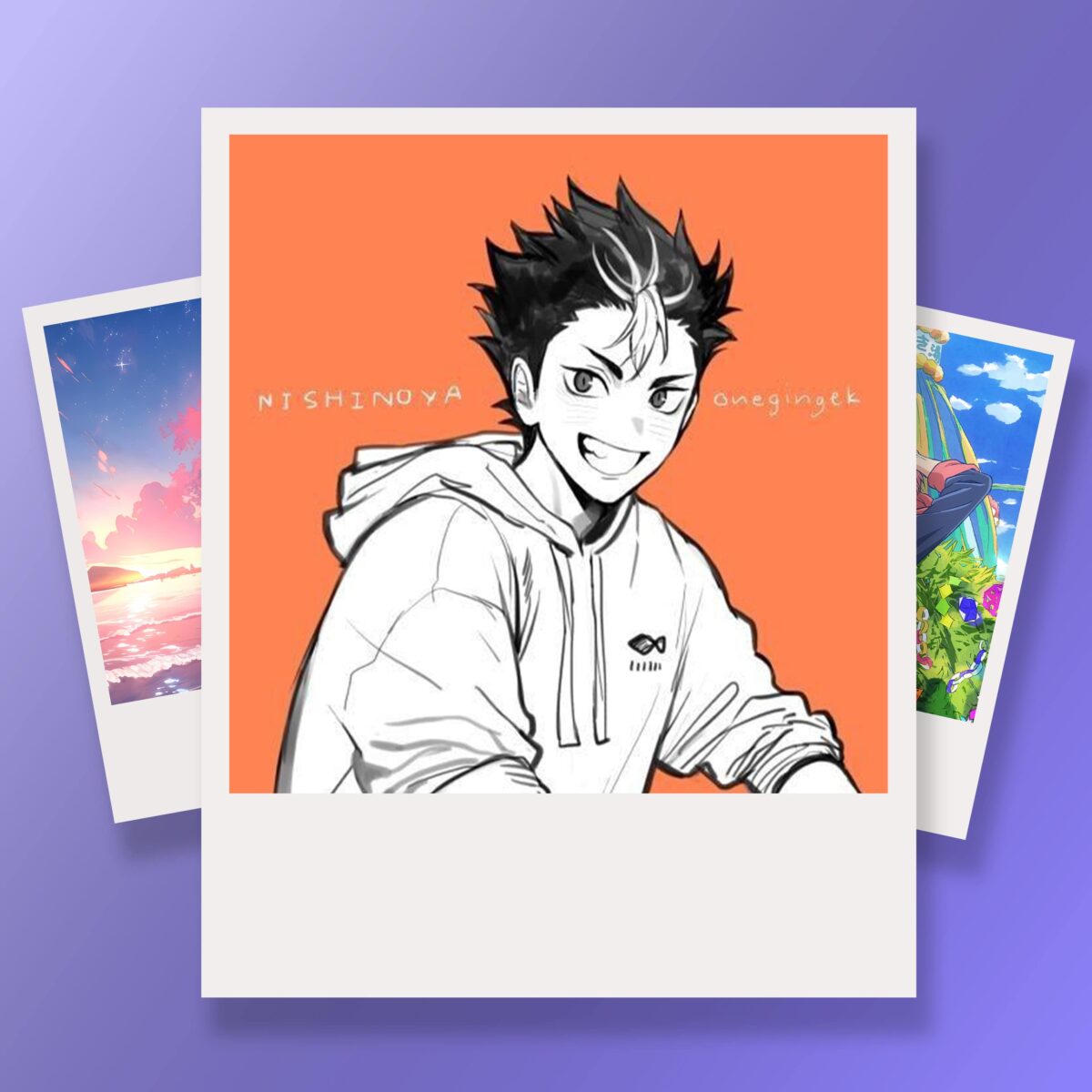 Yu Nishinoya  Polaroid - Image 1