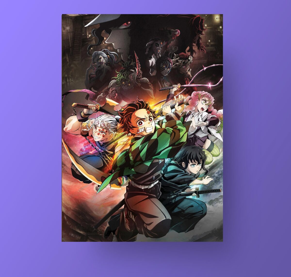 25 Demon slayer poster - Image 1