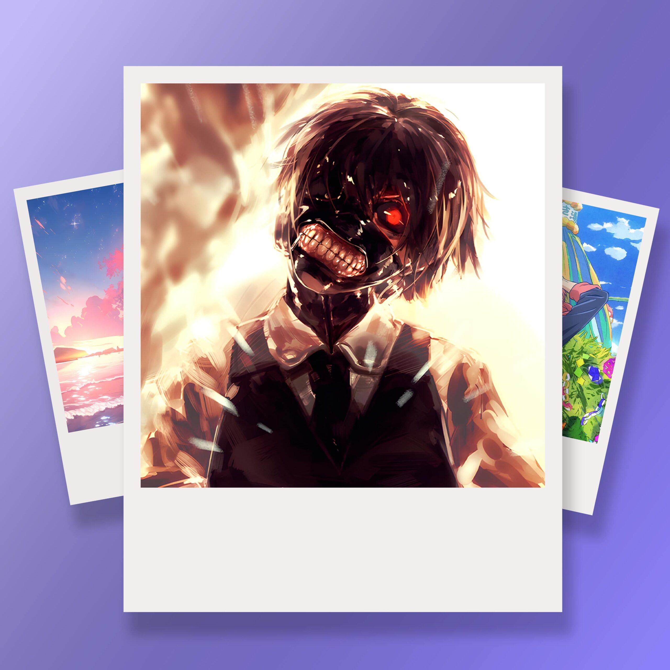 Ken Kaneki  Polaroid