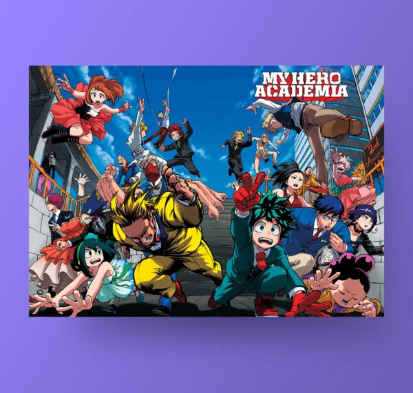 My hero academia poster
