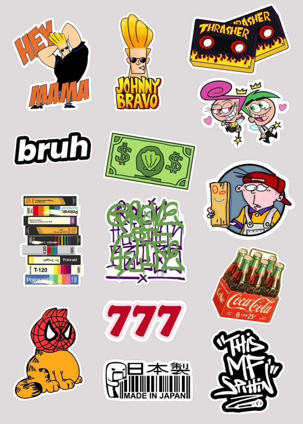 Cute coffee mini sticker sheet