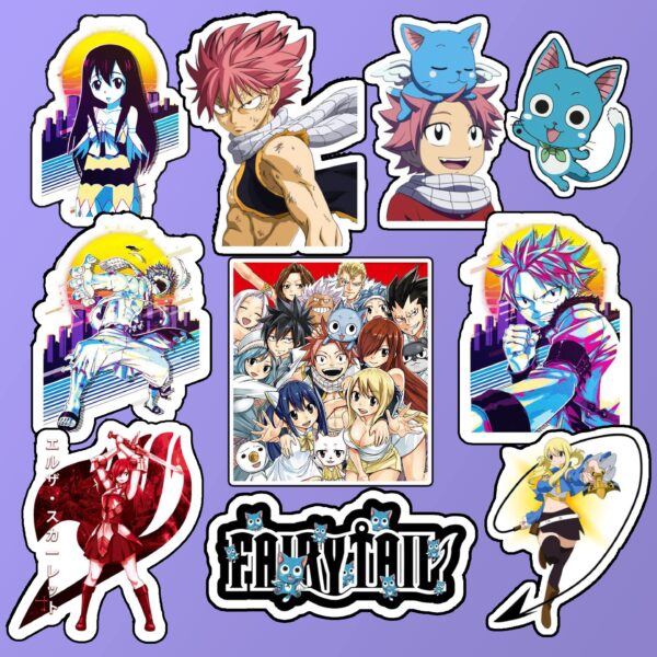 Fairy tail sticker pack ( 10pcs )