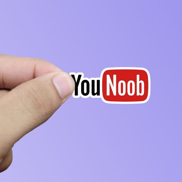 You noob   sticker