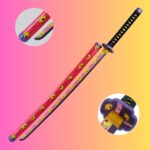 Demon Slayer Kokushibo Cosplay Premium Life size [ 104 CM ] Wooden Katana