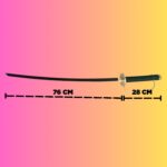 One Piece shanks Cosplay Premium Life size [ 104 CM ] Wooden Katana - Image 2