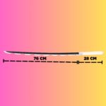 Demon Slayer Inosuke Cosplay Premium Life size [ 104 CM ] Wooden Katana - Image 2