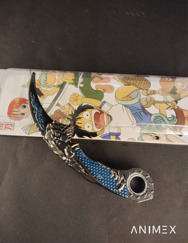 ANIME LIMITED EDITION FOLDABLE ROTATED KARAMBIT  WEAPON [ 18 CM ]  SET 6 || KARAMBIT