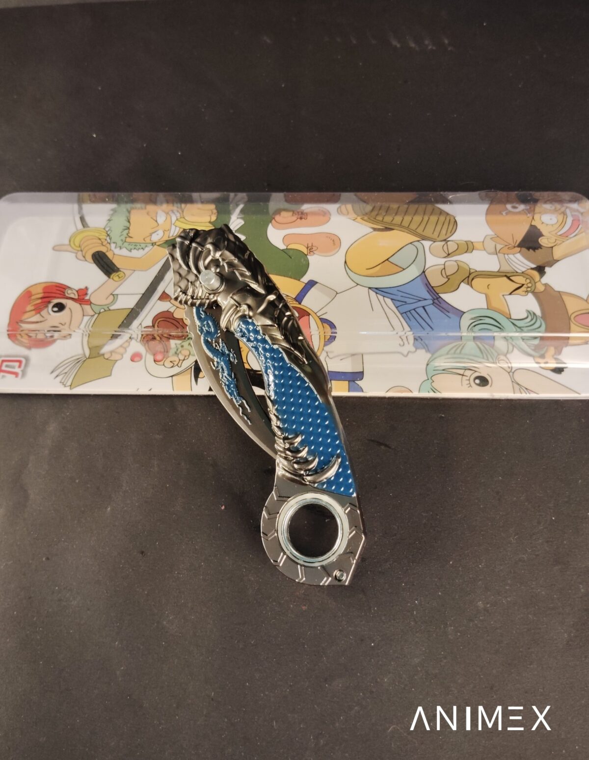 ANIME LIMITED EDITION FOLDABLE ROTATED KARAMBIT  WEAPON [ 18 CM ]  SET 6 || KARAMBIT - Image 2