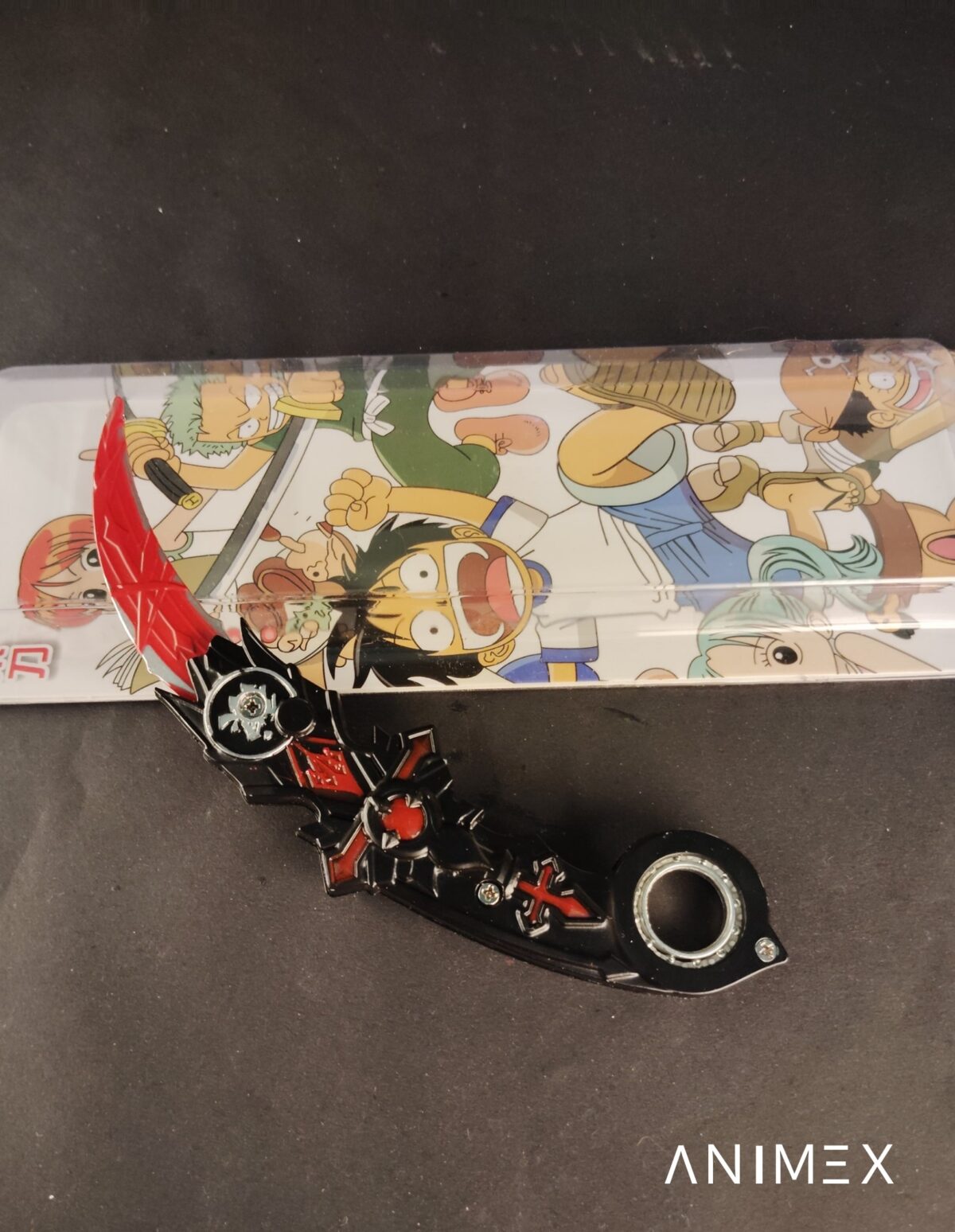 ANIME LIMITED EDITION FOLDABLE ROTATED KARAMBIT  WEAPON [ 18 CM ]  SET 4 || KARAMBIT - Image 1