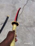 Demon Slayer Yoriichi Tsugikuni Cosplay Premium Life size [ 104 CM ] Wooden Katana - Image 2