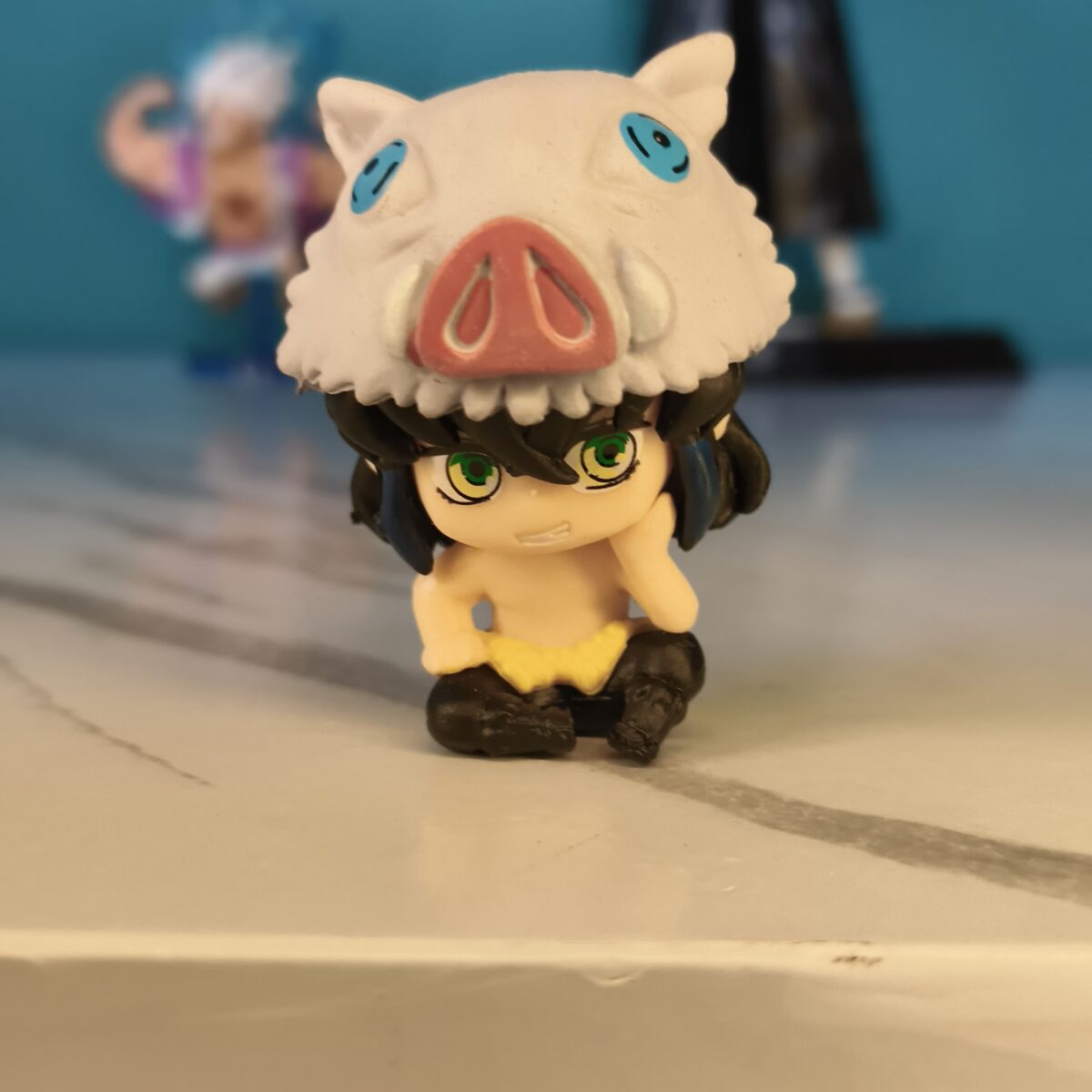 Demon Slayer Inosuke Hashibira  Miniature Action Figure PVC [ 5 CM] || DEMON SLAYER - Image 1