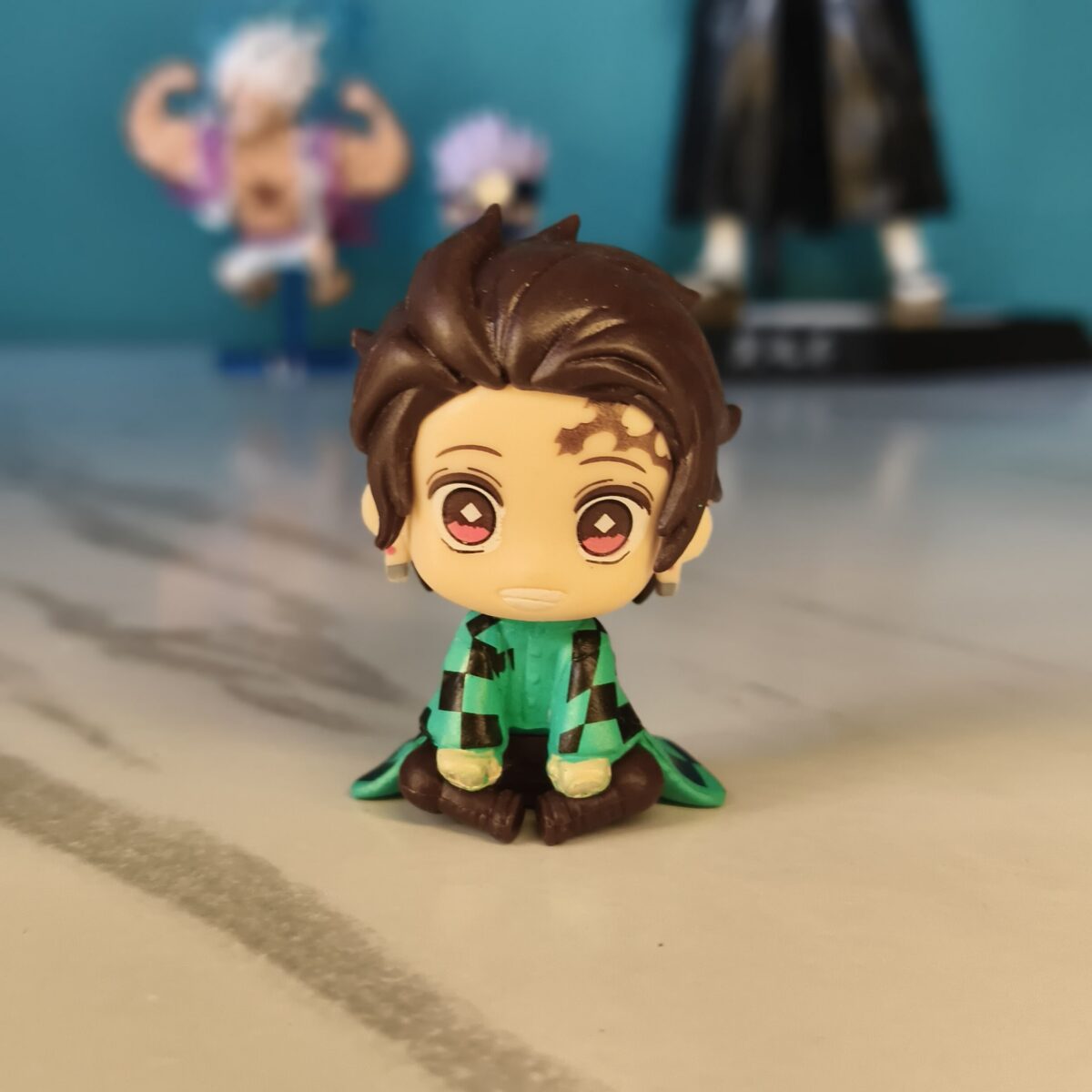 Demon Slayer Tanjiro Kamado  Miniature Action Figure PVC [ 5 CM] || DEMON SLAYER - Image 1